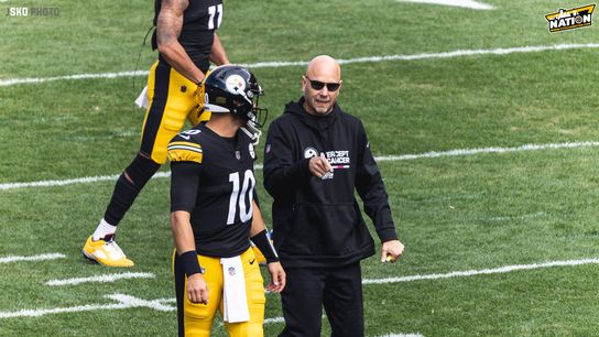 Steelers Mitch Trubisky And Matt Canada Steelers Mitch Trubisky And Matt Canada