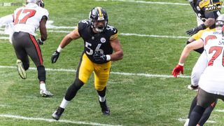 What Can The Steelers Expect From Tenacious Edge Rusher Alex Highsmith In His 4th Year? (Alex Highsmith). Photo by Jordan Schofield / SteelerNation (Twitter: @JSKO_PHOTO)