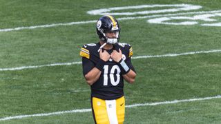 Steelers QB Mitch Trubisky: Where Does He Stack Up Against The Best To The Worst Quarterbacks In The NFL? (Mitch Trubisky). Photo by Jordan Schofield / SteelerNation (Twitter: @JSKO_PHOTO)
