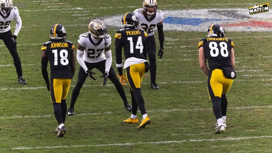 Steelers Diontae Johnson George Pickens Pat Freiermuth Steelers Diontae Johnson George Pickens Pat Freiermuth