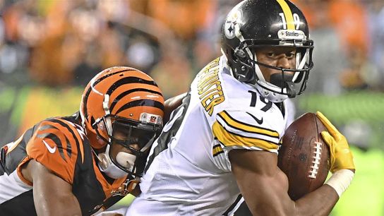 Credit Peter Diana/Post-Gazette
Former Steelers WR JuJu Smith-Schuster