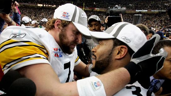 Pittsburgh Steelers Ben Roethlisberger and Jerome Bettis Pittsburgh Steelers Ben Roethlisberger and Jerome Bettis
