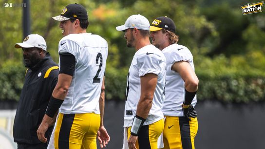 Steelers Mason Rudolph Mitch Trubisky Kenny Pickett Steelers Mason Rudolph Mitch Trubisky Kenny Pickett