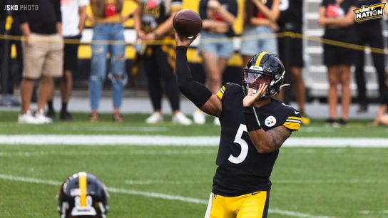 Steelers seventh round draft choice Chris Oladokun