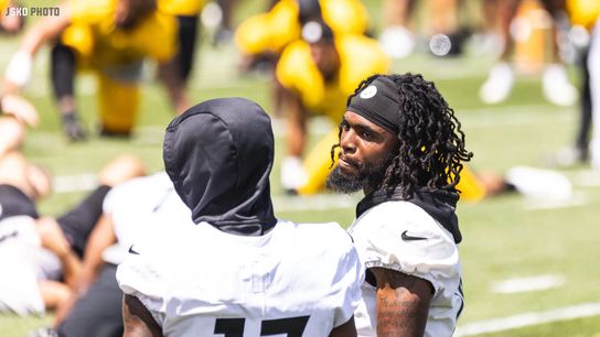 Steelers WRs Anthony Miller and Diontae Johnson