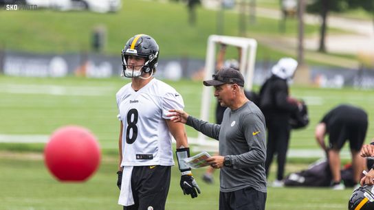 Steelers Kenny Pickett Mike Sullivan Steelers Kenny Pickett Mike Sullivan