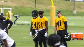 The Steelers Best And Most Realistic External Options At Inside Linebacker During 2023 Free Agency (2023 NFL Free Agency). Photo by Jordan Schofield / SteelerNation (Twitter: @JSKO_PHOTO)