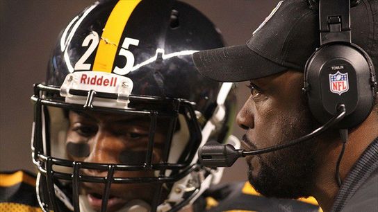 Steelers Head Coach Mike Tomlin and former safety Ryan Clark Steelers Head Coach Mike Tomlin and former safety Ryan Clark