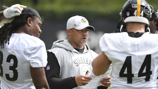 Steelers Interim OC Coach Eddie Faulkner Steelers Interim OC Coach Eddie Faulkner