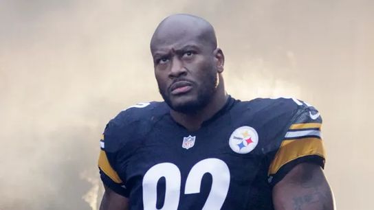 Steelers former linebacker, James Harrison Steelers former linebacker, James Harrison