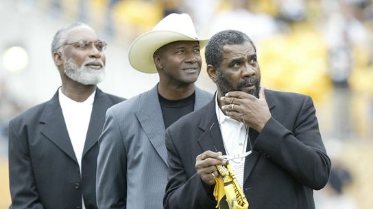 Pittsburgh Steelers LC Greenwood Mel Blount and Joe Greene Pittsburgh Steelers LC Greenwood Mel Blount and Joe Greene