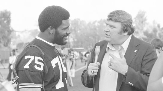 Steelers Joe Greene and John Madden Steelers Joe Greene and John Madden