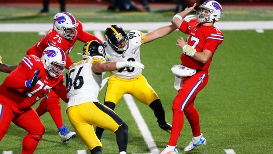 Credit: AP Photos Steelers TJ Watt Alex Highsmith Josh Allen