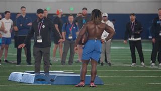 Watch: Steelers Show Exclusive Interest In Top Running Back Draft Prospect Ashton Jeanty (Steelers News). Photo by X: @KTVBSportsGuy
