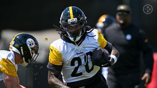 Update On Steelers' Kaleb Johnson Provides Clarity About His Future In Pittsburgh (Steelers News). Photo by Karl Roser / Pittsburgh Steelers