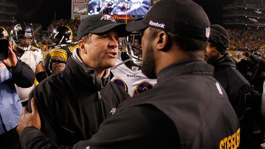 Steelers Mike Tomlin John Harbaugh Steelers Mike Tomlin John Harbaugh