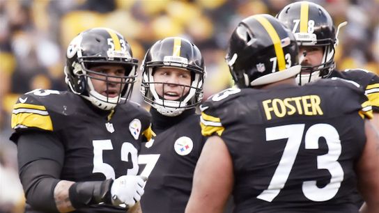 Pittsburgh Steelers Ben Roethlisberger, Maurkice Pouncey, Ramon Foster, Alejandro Villanueva Pittsburgh Steelers Ben Roethlisberger, Maurkice Pouncey, Ramon Foster, Alejandro Villanueva