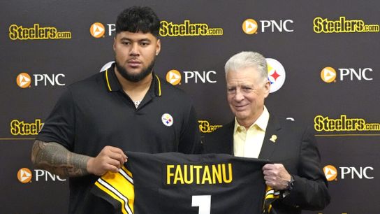Pittsburgh Steelers Troy Fautanu Art Rooney II Pittsburgh Steelers Troy Fautanu Art Rooney II
