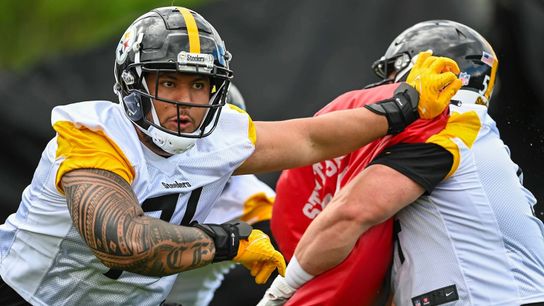 Pittsburgh Steelers Zach Frazier Troy Fautanu Pittsburgh Steelers Zach Frazier Troy Fautanu