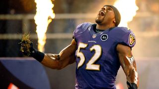 Former Steelers CB Bryant McFadden Recalls Ray Lewis' Weird Grass Eating Entrance (Steelers News). Photo by Nick Wass / AP Photo