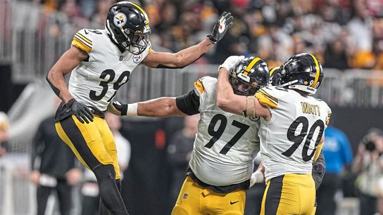Pittsburgh Steelers Minkah Fitzpatrick TJ Watt Cam Heyward Pittsburgh Steelers Minkah Fitzpatrick TJ Watt Cam Heyward