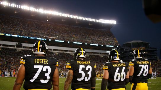 Pittsburgh Steelers Ramon Foster Maurkice Pouncey David DeCastro Alejandro Villanueva Pittsburgh Steelers Ramon Foster Maurkice Pouncey David DeCastro Alejandro Villanueva