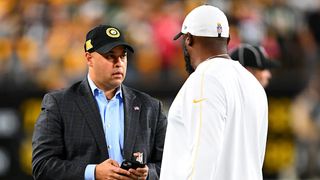 Steelers' Omar Khan Plotting Season-Changing "Aggressive" Trade (Steelers News). Photo by Joe Sargent / Getty Images
