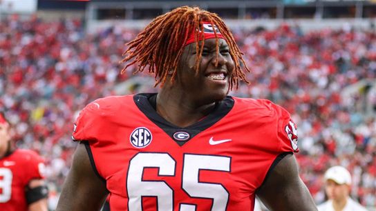 Steelers prospect Amarius Mims Steelers prospect Amarius Mims