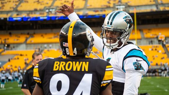 Pittsburgh Steelers Antonio Brown Cam Newton Pittsburgh Steelers Antonio Brown Cam Newton