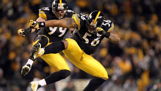 Pittsburgh Steelers LaMarr Woodley Brett Keisel Pittsburgh Steelers LaMarr Woodley Brett Keisel