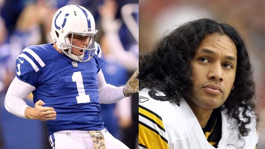 Steelers Troy Polamalu Pat McAfee