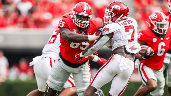 Steelers tackle prospect Amarius Mims Steelers tackle prospect Amarius Mims