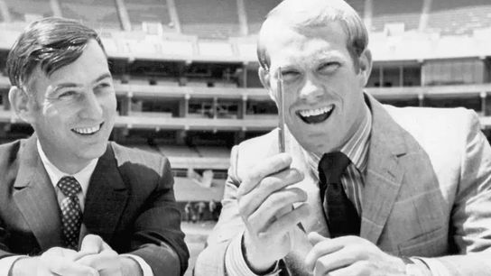Steelers Dan Rooney and Terry Bradshaw Steelers Dan Rooney and Terry Bradshaw