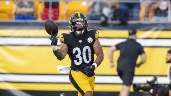 Steelers running back Jaylen Warren Steelers running back Jaylen Warren