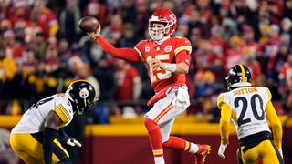 Steelers' 2024 Opponents Set; Incredible Clashes With Patrick Mahomes, Jalen Hurts, And Aaron Rodgers Lie Ahead (Steelers News). Photo by Jay Biggerstaff / USA TODAY Sports