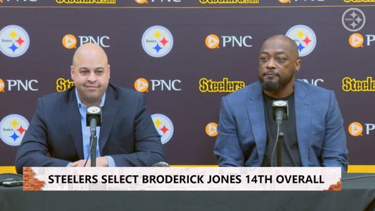 Steelers Omar Khan and Mike Tomlin Steelers Omar Khan and Mike Tomlin
