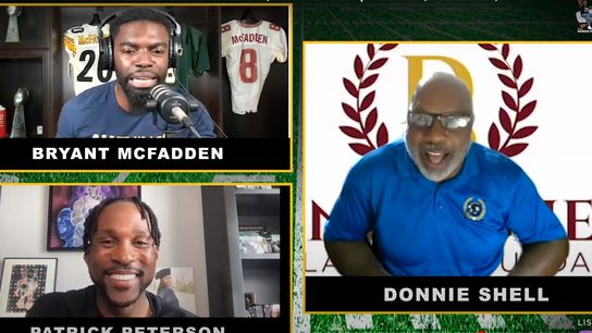 Pittsburgh Steelers Bryant McFadden Donnie Shell Patrick Peterson Pittsburgh Steelers Bryant McFadden Donnie Shell Patrick Peterson