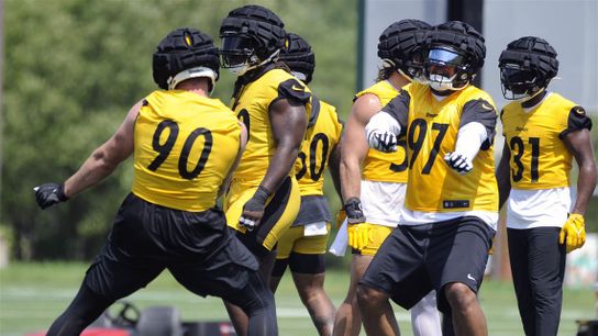 Steelers TJ Watt and Cam Heyward Steelers TJ Watt and Cam Heyward