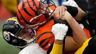 Steelers' TJ Watt Outrages Bengals Fans After Alleged Cheap Shot On Jake Browning (Steelers News). Photo by Carolyn Kaster / AP Photo