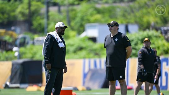 Steelers' Mike Tomlin and Arthur Smith Steelers' Mike Tomlin and Arthur Smith