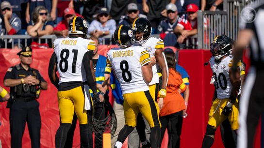 Steelers Calvin Austin III Aaron Rodgers Steelers Calvin Austin III Aaron Rodgers