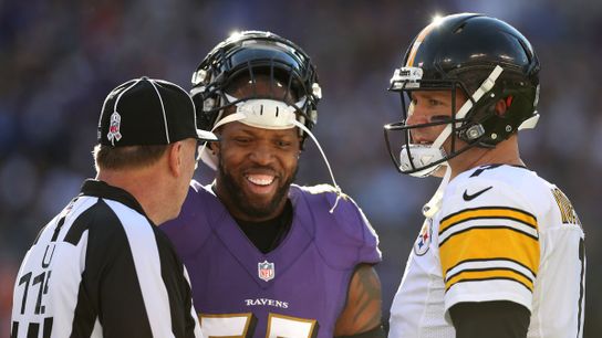 Pittsburgh Steelers Ben Roethlisberger Terrell Suggs Pittsburgh Steelers Ben Roethlisberger Terrell Suggs