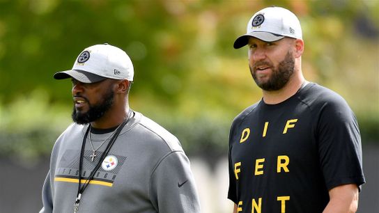 Steelers' Mike Tomlin Ben Roethlisberger Steelers' Mike Tomlin Ben Roethlisberger