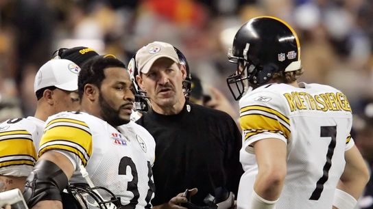 Steelers Bill Cowher Jerome Bettis Ben Roethlisberger