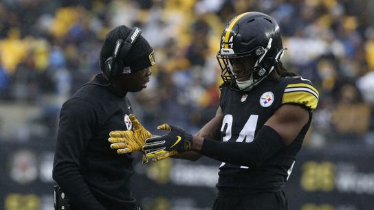 Steelers' Grady Brown Joey Porter Jr. Steelers' Grady Brown Joey Porter Jr.