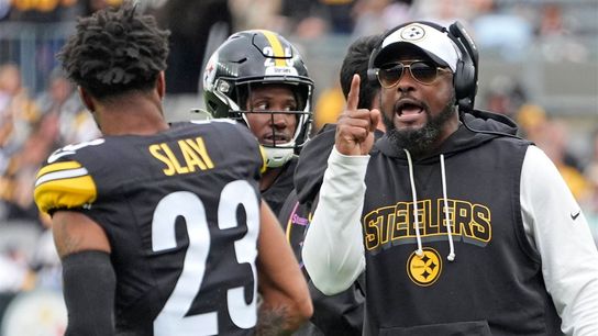 Former Steelers CB Darius Slay Seriously Shuts Down "Fire [Mike] Tomlin" Chants (Steelers News). Photo by AP Photo