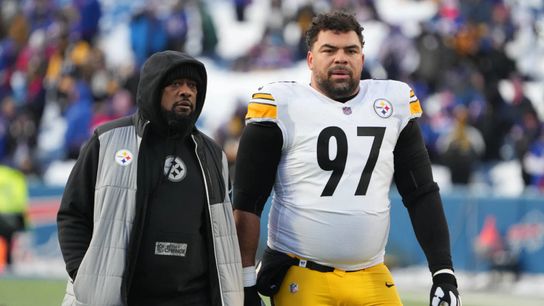 Steelers' Mike Tomlin and Cam Heyward Steelers' Mike Tomlin and Cam Heyward