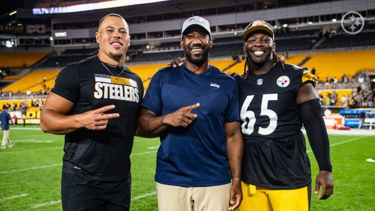 Pittsburgh Steelers Alex Highsmith Aaron Curry Larry Ogunjobi Pittsburgh Steelers Alex Highsmith Aaron Curry Larry Ogunjobi