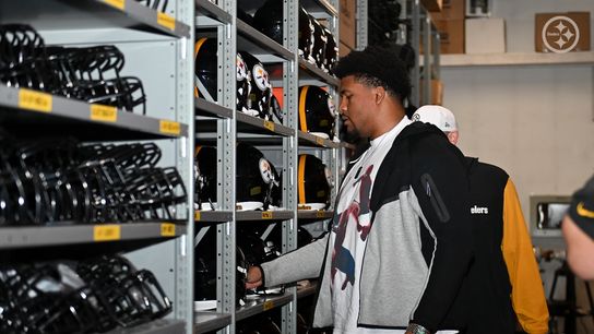 Steelers' Derrick Harmon Steelers' Derrick Harmon