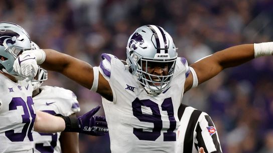 Kansas State Defensive End, Felix Anudike-Uzomah Steelers Felix Anudike-Uzomah
